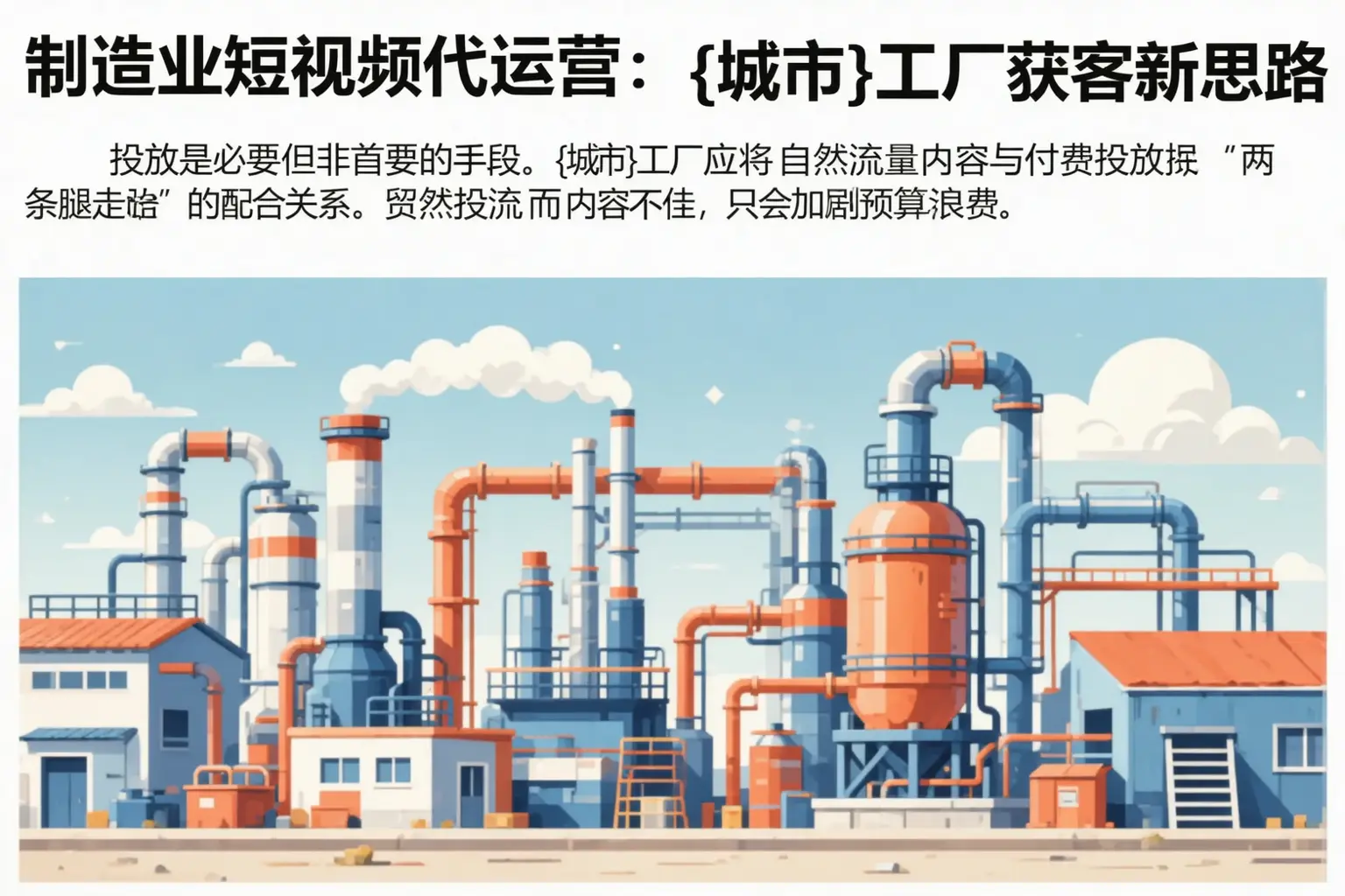 制造业短视频代运营：雁塔工厂获客新思路