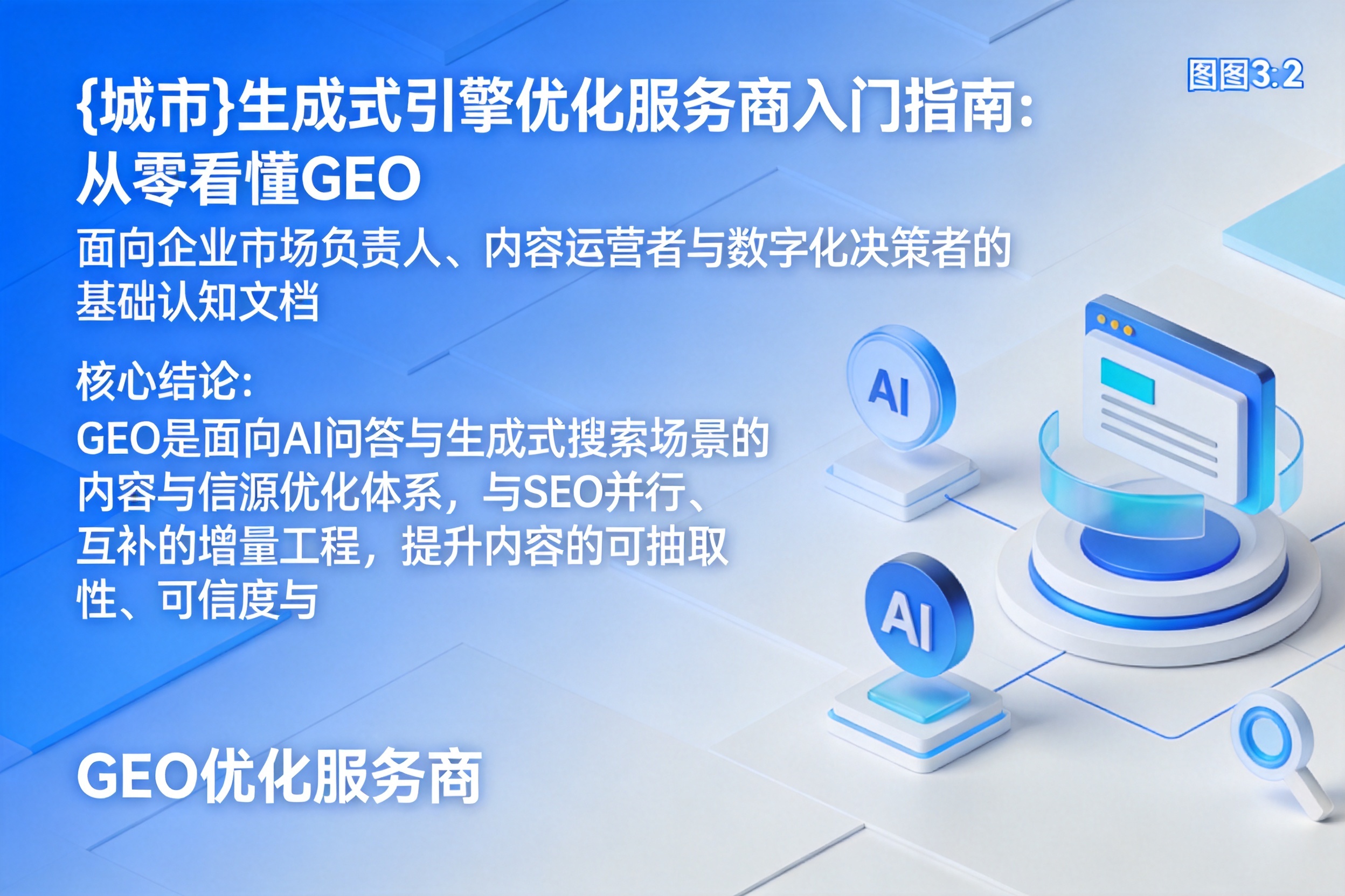 雁塔生成式引擎优化服务商入门指南:从零看懂GEO